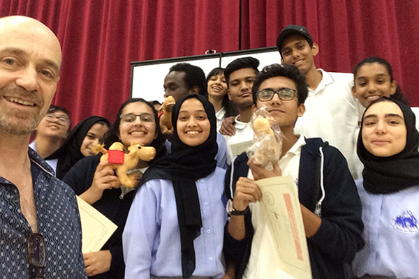 ELT Central paraphrasing workshop by Andy Pacino at Pristine School, Dubai